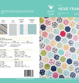 Quilty Love Hexie Framed Quilt Pattern by Quilty Love