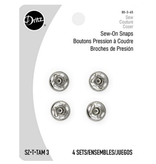 Dritz Dritz Sew-On Snaps Nickel Size 3