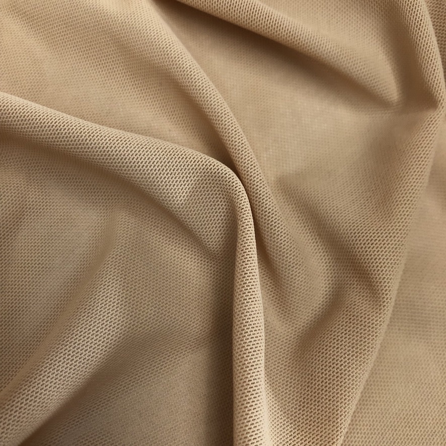 KenDor Recylcled Nylon Spandex Mesh Pale Nude
