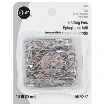 Dritz Dritz Safety Quilter's Basting Pins 1 1/2"