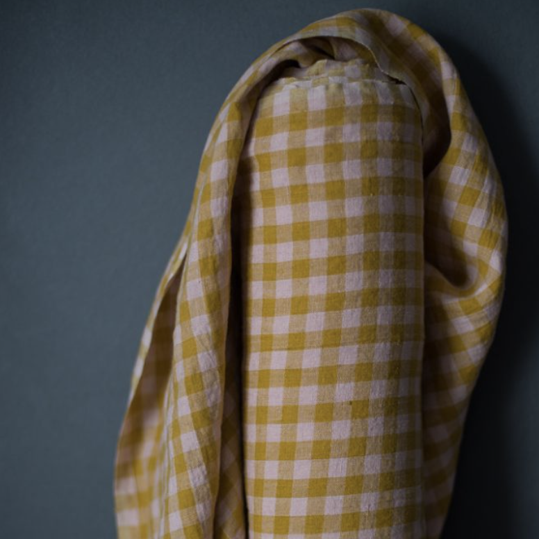 Merchant & Mills Merchant & Mills Wes Laundered Gingham Linen