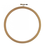 F.A. Edmonds Wood Embroidery Hoop Superior 8"