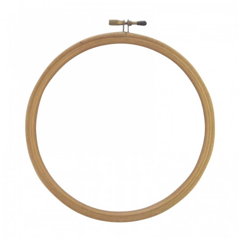 F.A. Edmonds Wood Embroidery Hoop Superior 8"
