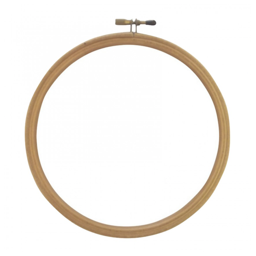 F.A. Edmonds Wood Embroidery Hoop Superior 7"