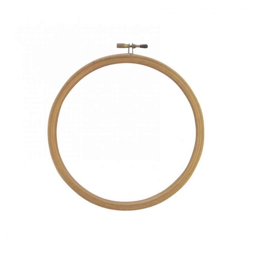 F.A. Edmonds Wood Embroidery Hoop Superior 4"
