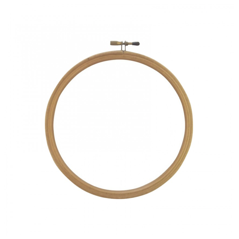 F.A. Edmonds Wood Embroidery Hoop Superior 3"