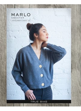 True Bias True Bias Marlo Sweater Pattern Sizes 0-18