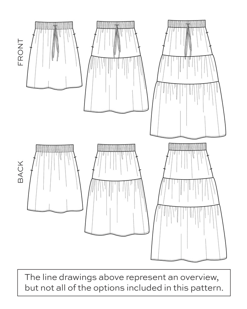 True Bias SALE True Bias Mave Skirt Sizes 0-18