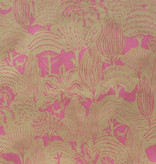 Birch Fabrics Chalk Pink Fox Forest Lawn There Was a Fox