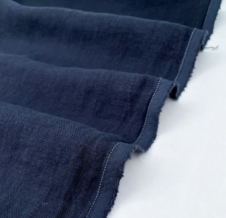 Gordon Fabrics Ltd. Nomad Linen Twill Indigo