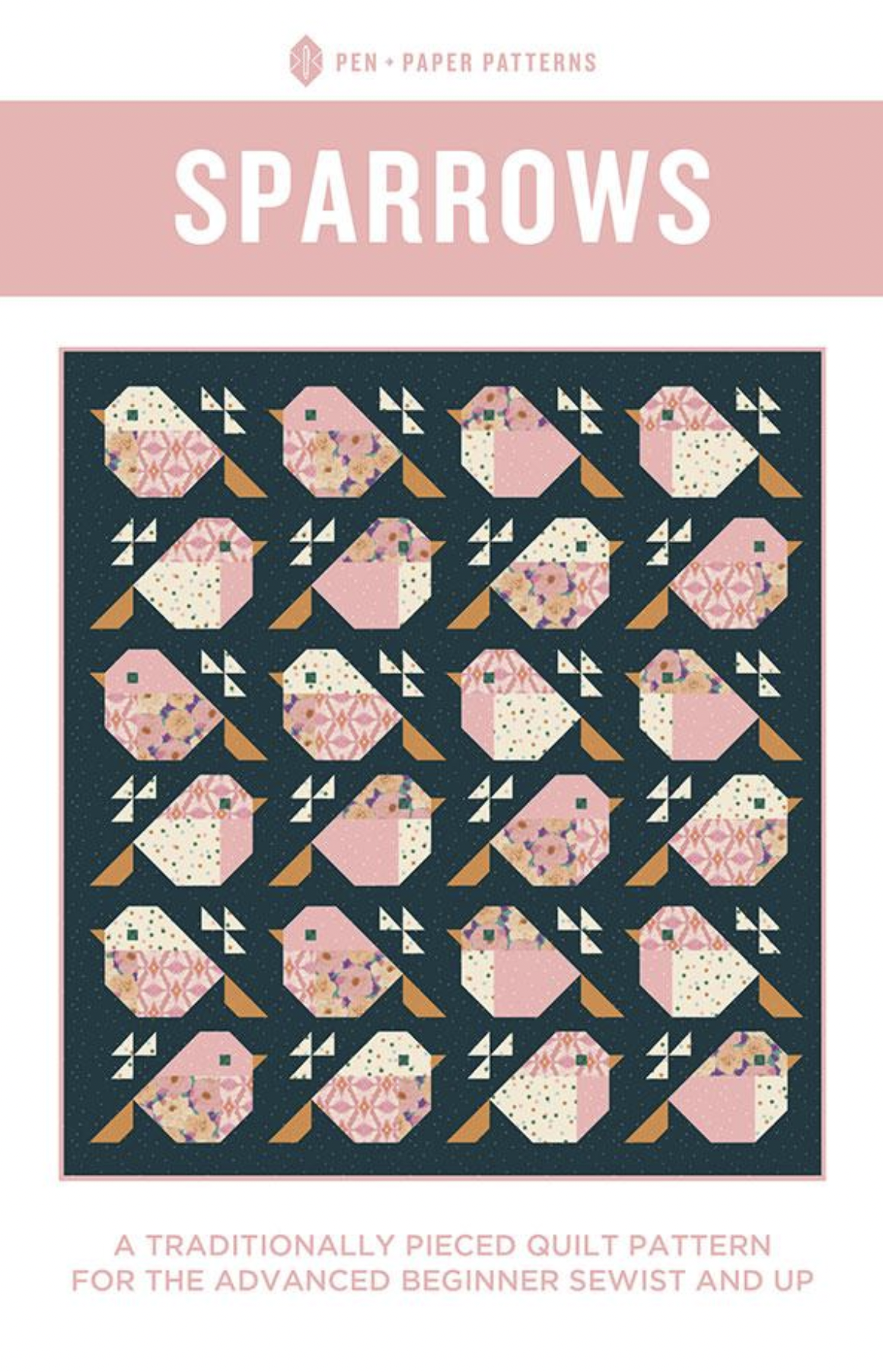 Pen and Paper Patterns Pen and Paper Patterns Sparrows Quilt Pattern