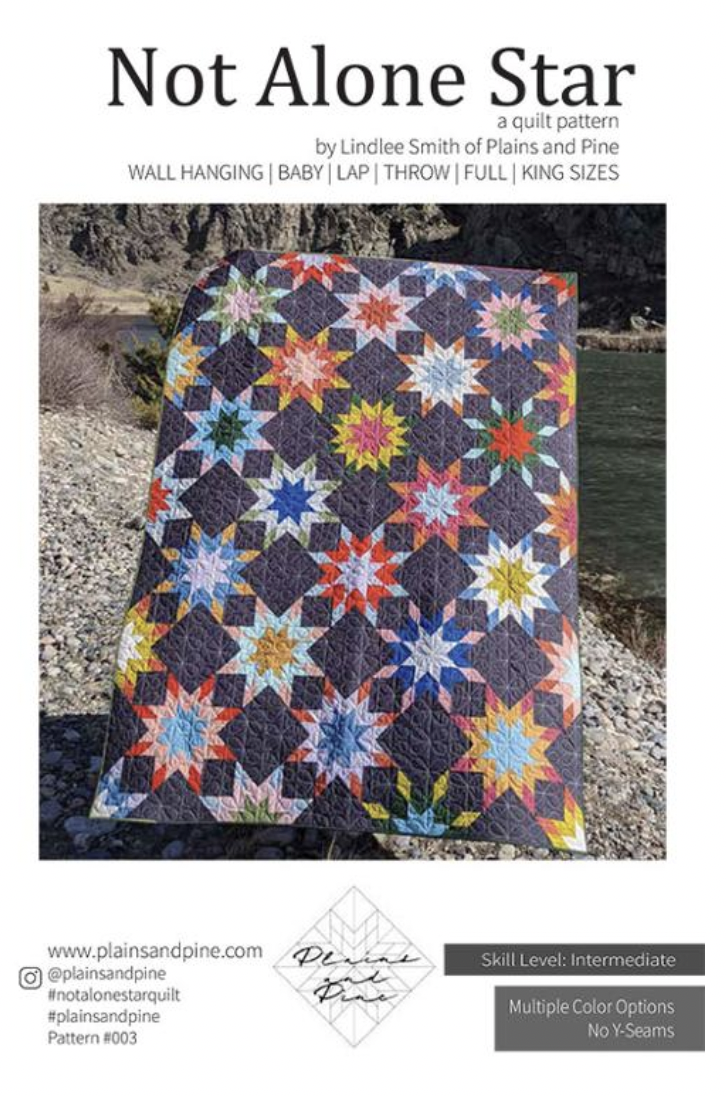 Plains and Pine Plains and Pine Not Alone Star Quilt Pattern