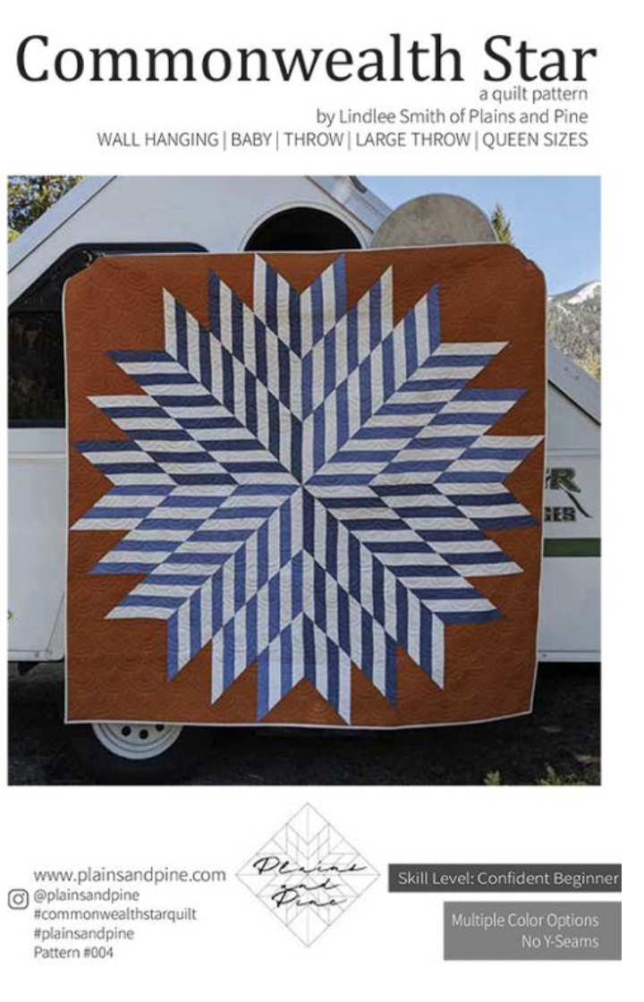 Plains and Pine SALE Plains and Pine Commonwealth Star Quilt Pattern