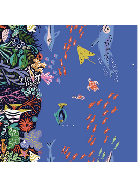 Quiltex Aquatic Paradise by Dashwood Studio  - Seascape