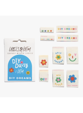 Kylie and the Machine Kylie and the Machine x DIY Daisy Labels Sewing Tags DIY Dreams