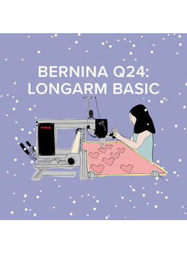 Modern Domestic In-Person BERNINA Q 24: Longarm Basic, Tuesday & Wednesday, September 6th & 7th, 10:30 AM - 12:30 PM