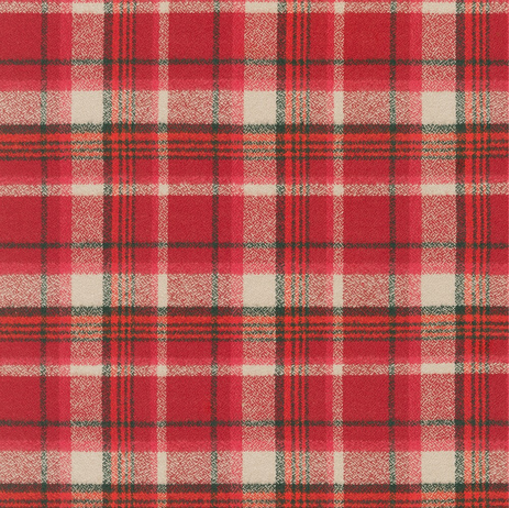 Robert Kaufman Mammoth Organic Flannel Cardinal