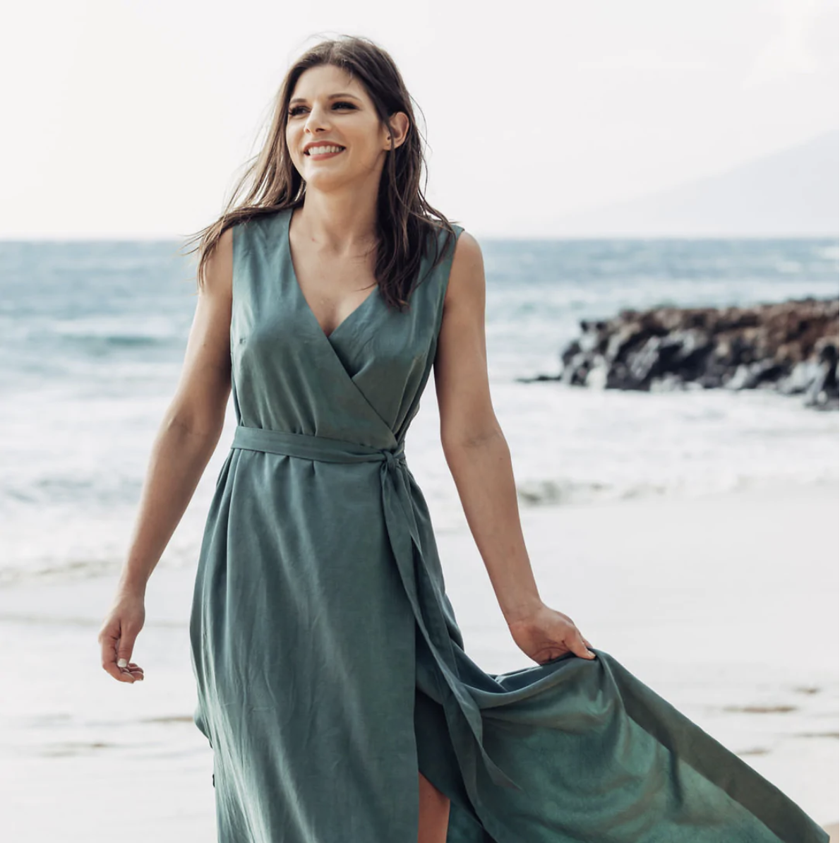 Indie Sew Allie Olson Highlands Wrap Dress Pattern