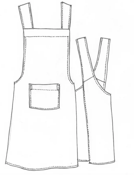 Tessuti Tessuti Apron Pattern