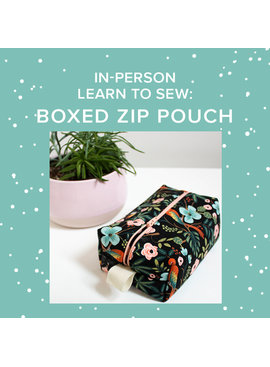 Rebekah Fink Learn to Sew: Boxed Zipper Pouch, Alberta St. Store, Friday, October 14th, 5-8pm