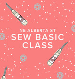 Modern Domestic In-Person Sew Basic Class, 10:30am-12:30pm