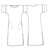 Tessuti Tessuti Coni Dress Pattern