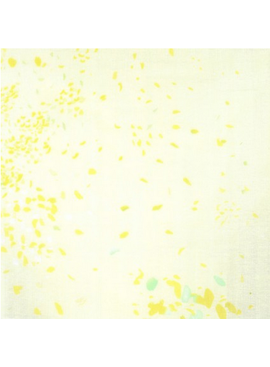 Kokka Nani Iro Pearlescent Double Gauze Yellow