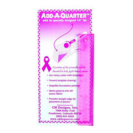 CM Designs Pink Add-A-Quarter 1x6