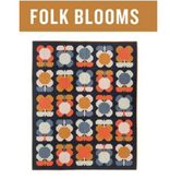 Pen and Paper Patterns SALE Pen and Paper Folk Blooms Pattern