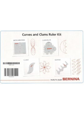 BERNINA Bernina Curves and Clams Ruler Kit