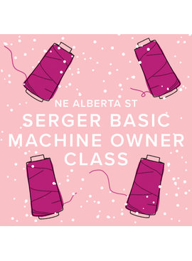Modern Domestic BERNINA Machine Owner Class: Meet Your Serger