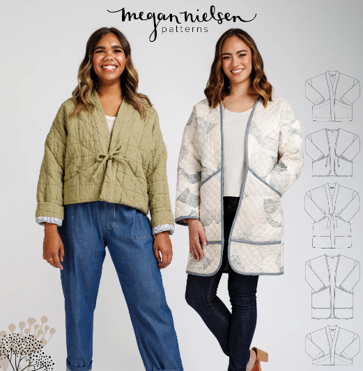 Megan Nielsen Hovea Curve Jacket (Paper Pattern) – The Sewing Club