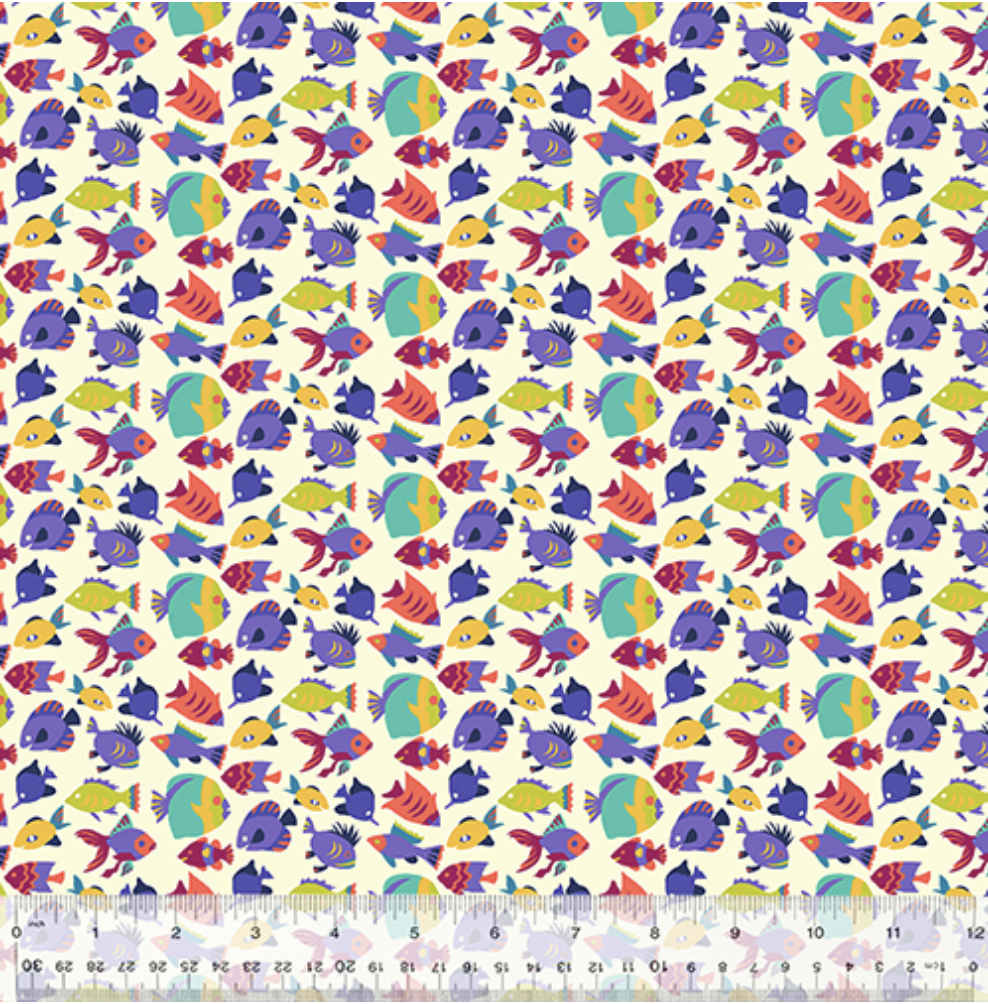 Windham Fabrics Atlantis Shoal Cream by Windham Fabrics