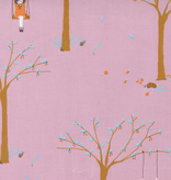 Moda SALE Pips by Aneela Hoey Girl On Tree Swing Foxglove