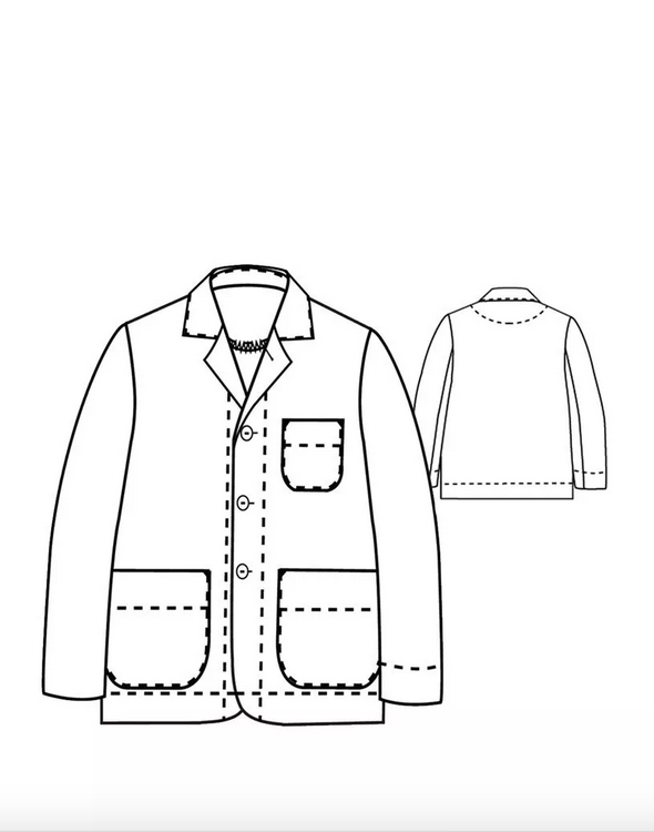 Merchant & Mills Merchant & Mills Foreman Jacket Pattern (Menswear Sizes 36-46)