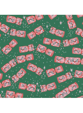 FIGO Merry Kitschmas Crackers Green