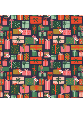 Rifle Paper Co Holiday Classics: Holiday Gifts Navy Metallic