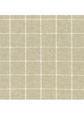 Robert Kaufman Essex Yarn Dyed Classic Wovens Windowpane Natural