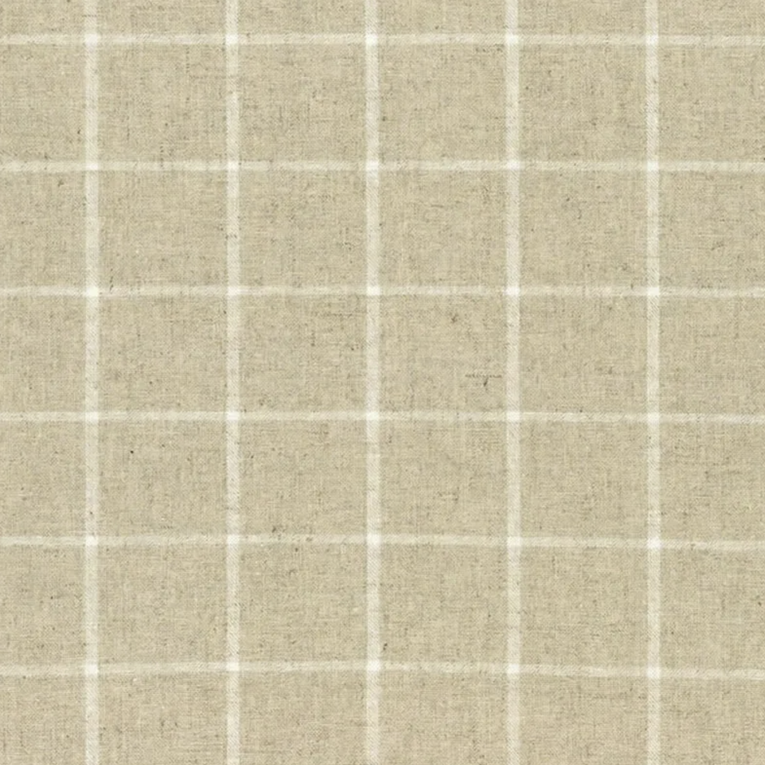 Robert Kaufman Essex Yarn Dyed Classic Wovens Windowpane Natural