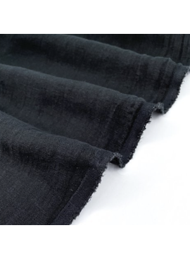 Gordon Fabrics Ltd. Nomad Linen Twill Black