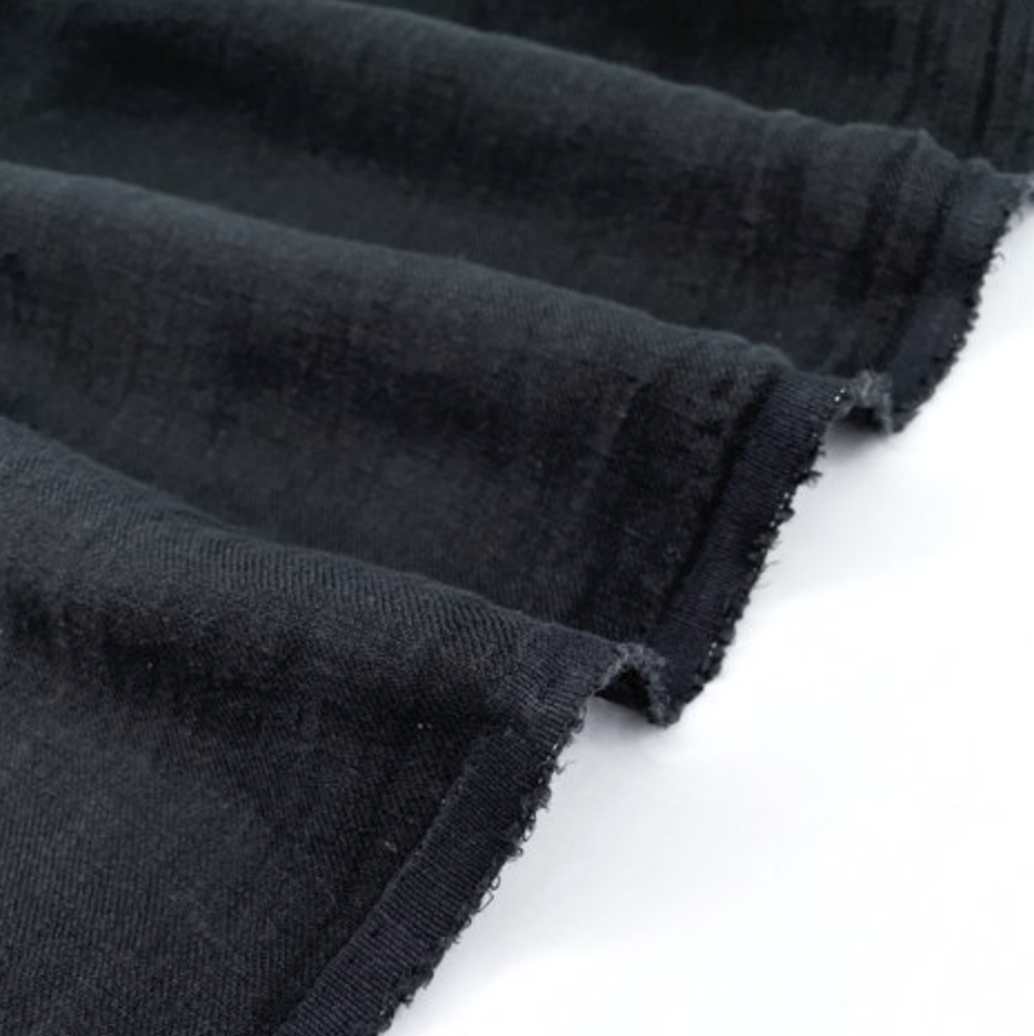 Gordon Fabrics Ltd. Nomad Linen Twill Black