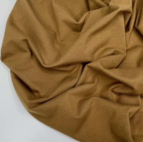 Gordon Fabrics Ltd. Hudson T Shirt Knit Tobacco