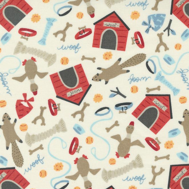 Moda SALE Dog Daze Toys Cream