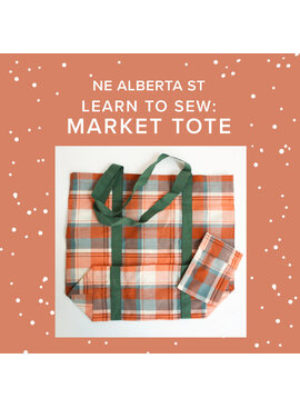 Chloe Costello Learn to Sew: Foldable Market Tote, Thursday, December 14th, 5:30pm-8:30pm