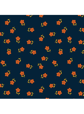 Ruby Star Society Sugar Maple Calico Navy