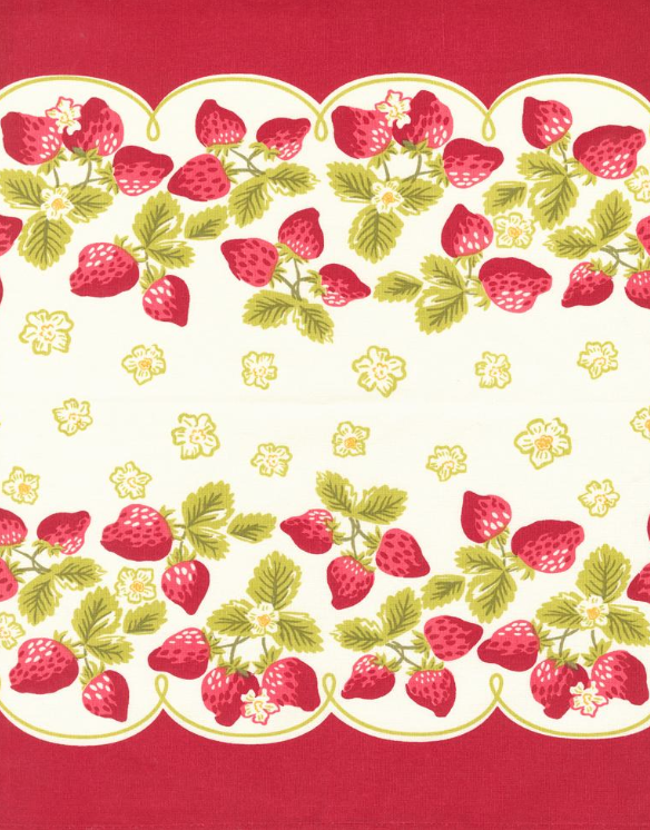 Moda 16" Classic Retro Toweling Berrylicious