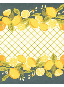 Moda 16" Classic Retro Toweling Lemon Delight