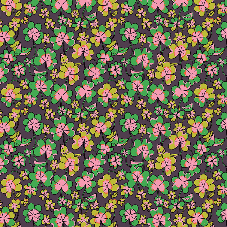 Anthology SALE Forestburgh Clover Eggplant