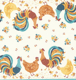 Moda 16" Classic Retro Toweling Cluck Cluck
