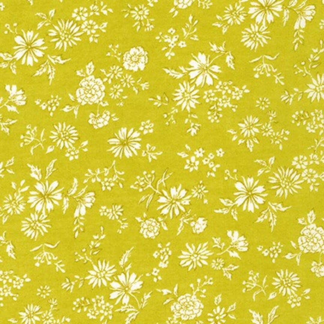 Robert Kaufman Petite Lawn Mustard